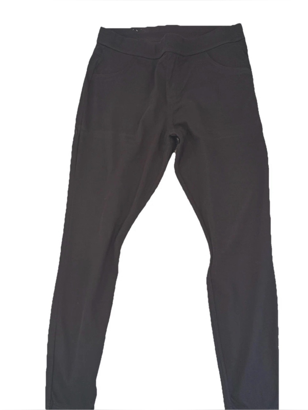 APT 9 Women’s Classic Straight Leg Skinny Pull On Jegging Pants Black Size XL